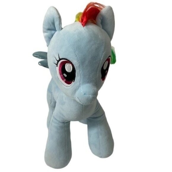 BUILD-A-BEAR My Little Pony Limited Edition Rainbow Dash Pegasus 2018 15” plush - Picture 5 of 13